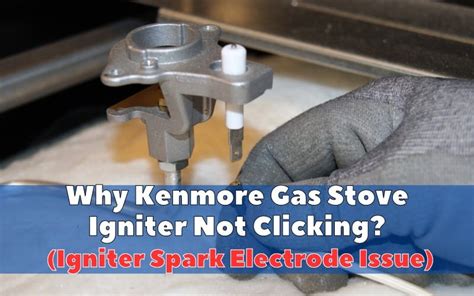 why is my gas hob igniter not clicking